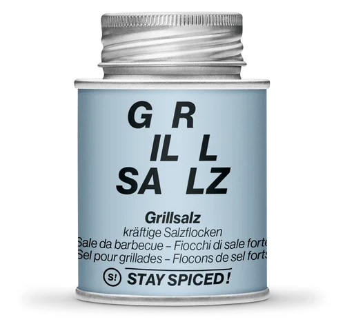 Grigliare il sale di STAY SPICED ! - Scopri il gusto puro per i tuoi piatti  alla griglia